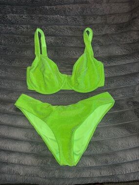 Vetchy Laguna Green Sparkle Bikini